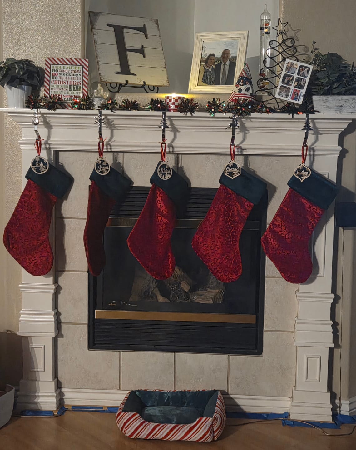 Customer photo review of Personalized Christmas Ornaments
