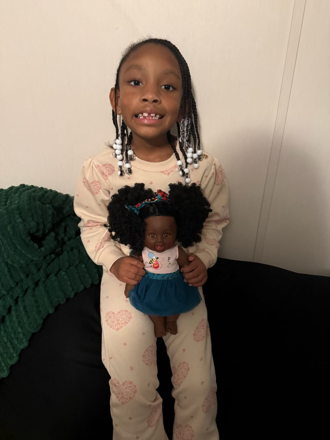 Customer photo review of Fro Puffy Bee Baby Doll