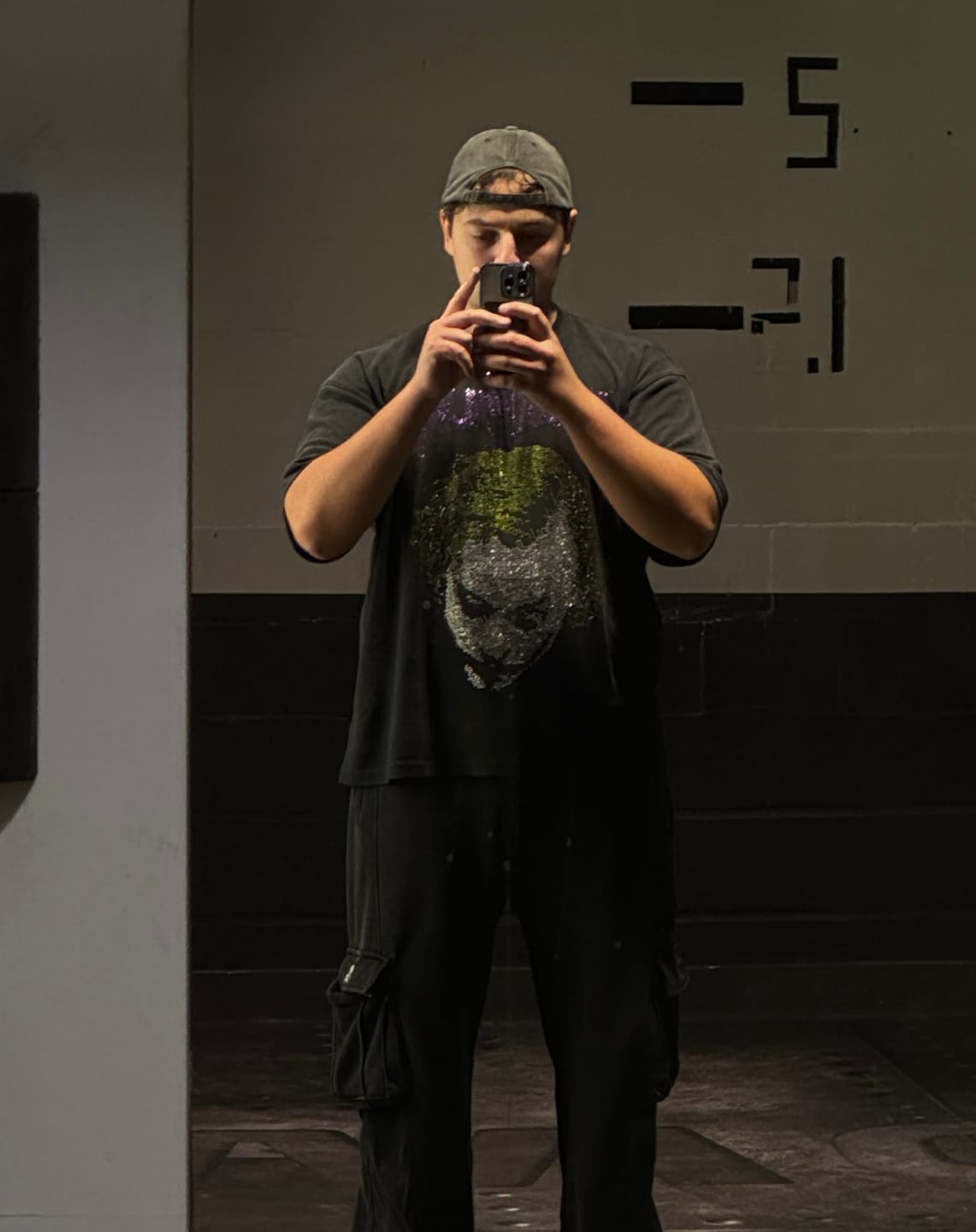 Customer photo review of 4257 - Batman Rhinestone Tees
