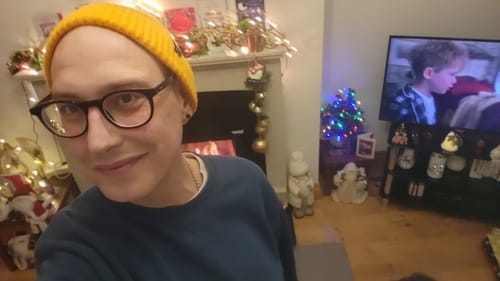 Customer photo review of LOGO FISHERMAN BEANIE.