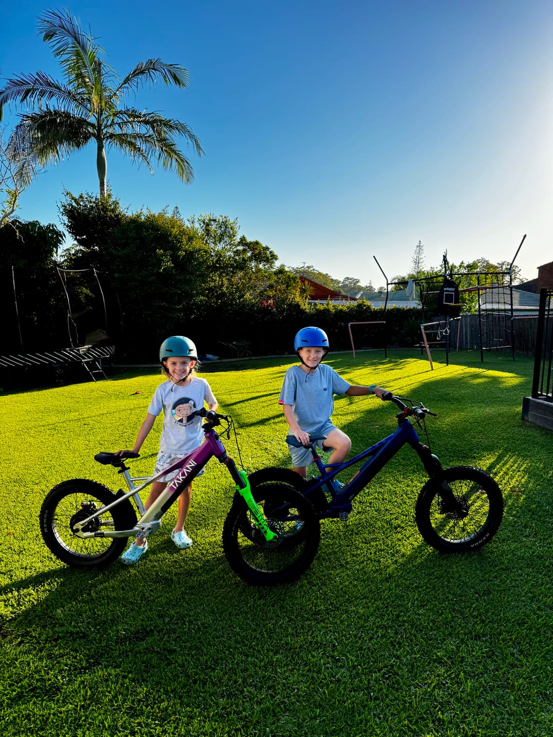 Customer photo review of TAKANI Electric Balance Bike 20'' - TK2060 Matte Blue