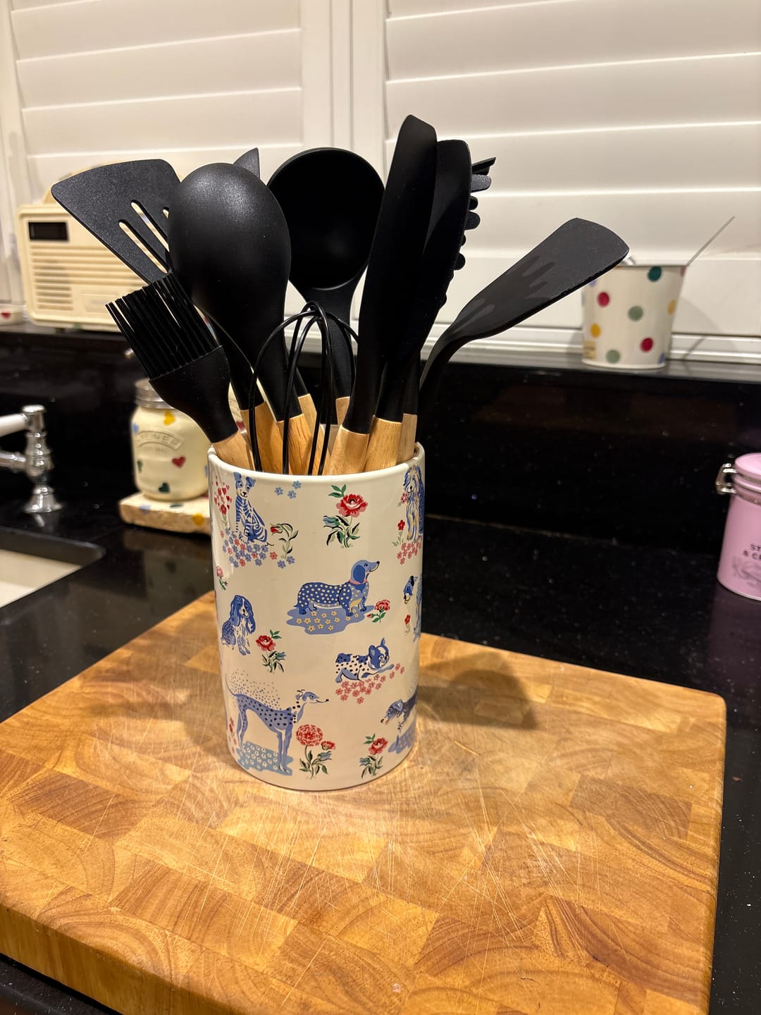 Customer photo review of Silicone Utensils Set