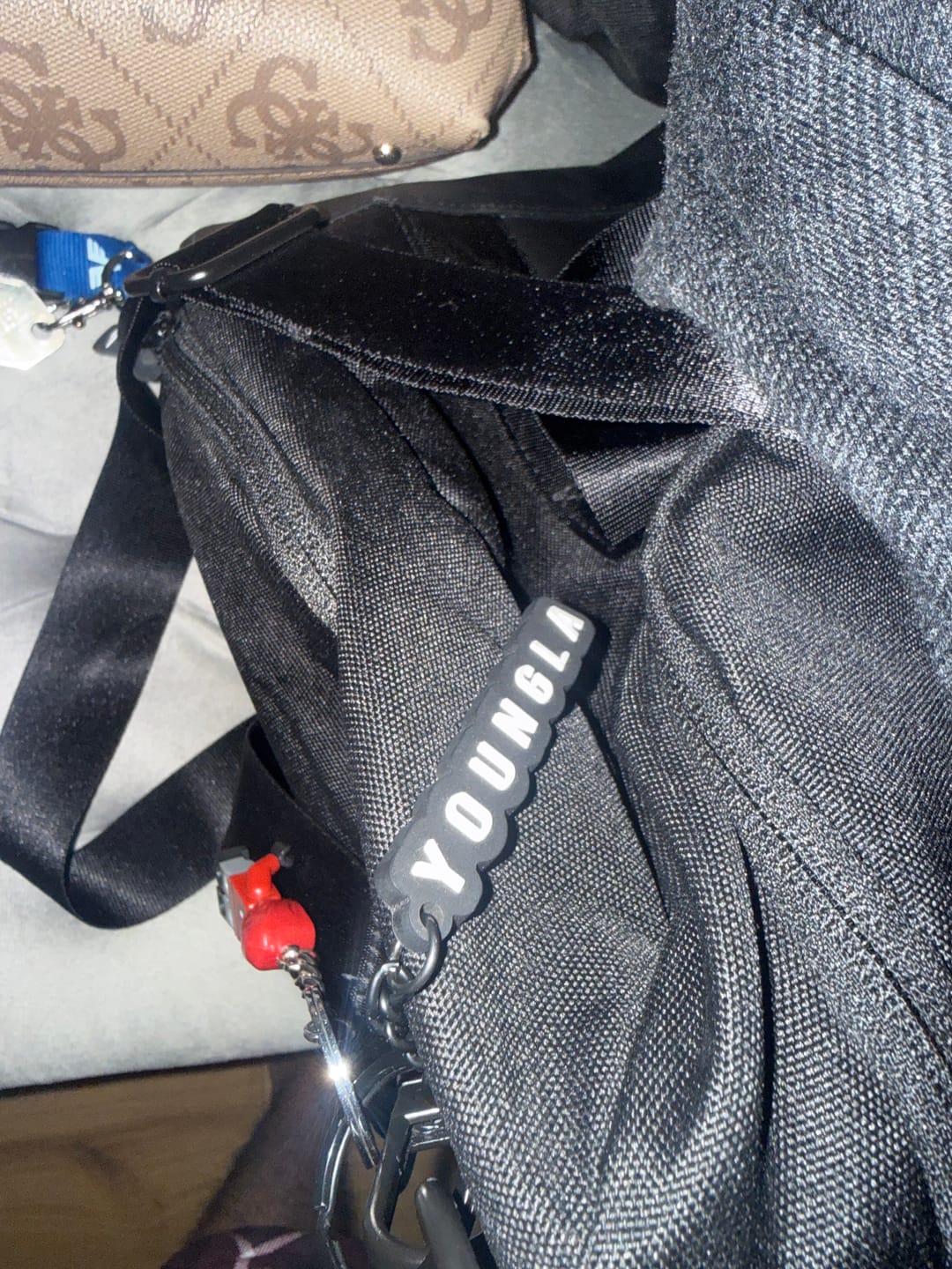 Customer photo review of 931 YoungLA Keychains