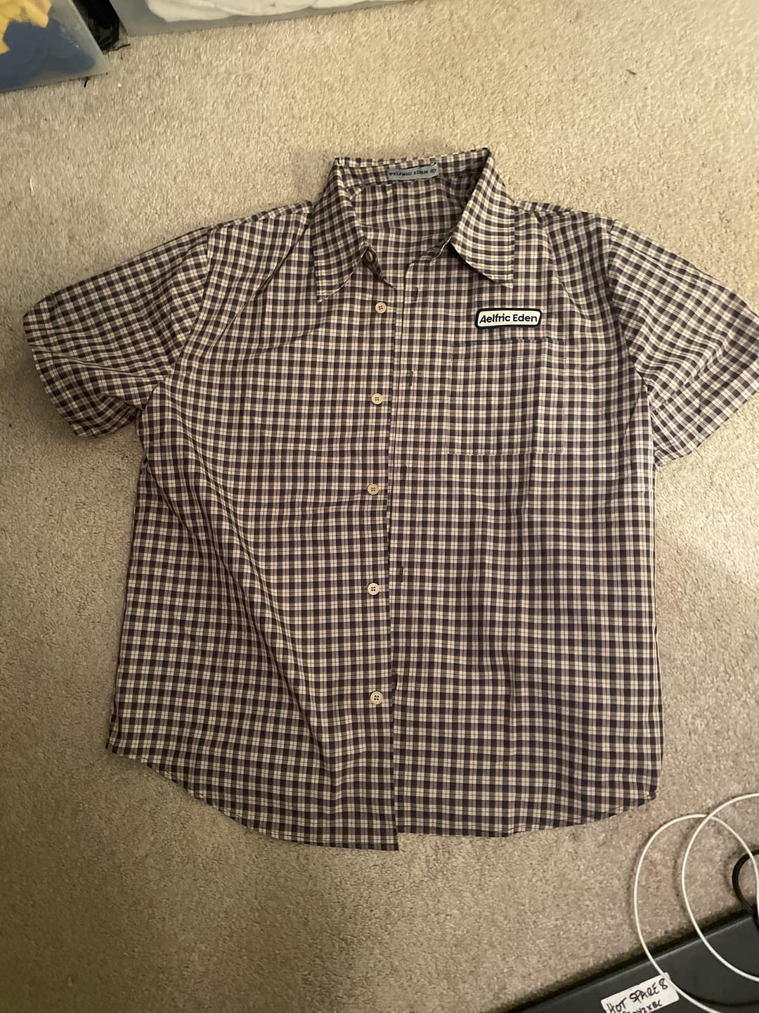Customer photo review of Aelfric Eden Plaid Shirt