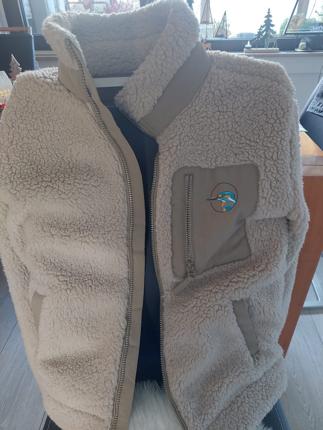 Customer photo review of Eisvogel Sherpa Unisex Jacke