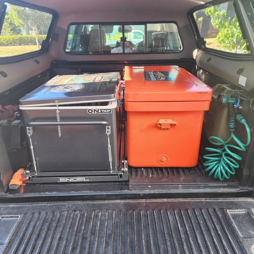 Customer photo review of 22L Jerry Can Mount - Ford Ranger PX1, PX2 & PX3