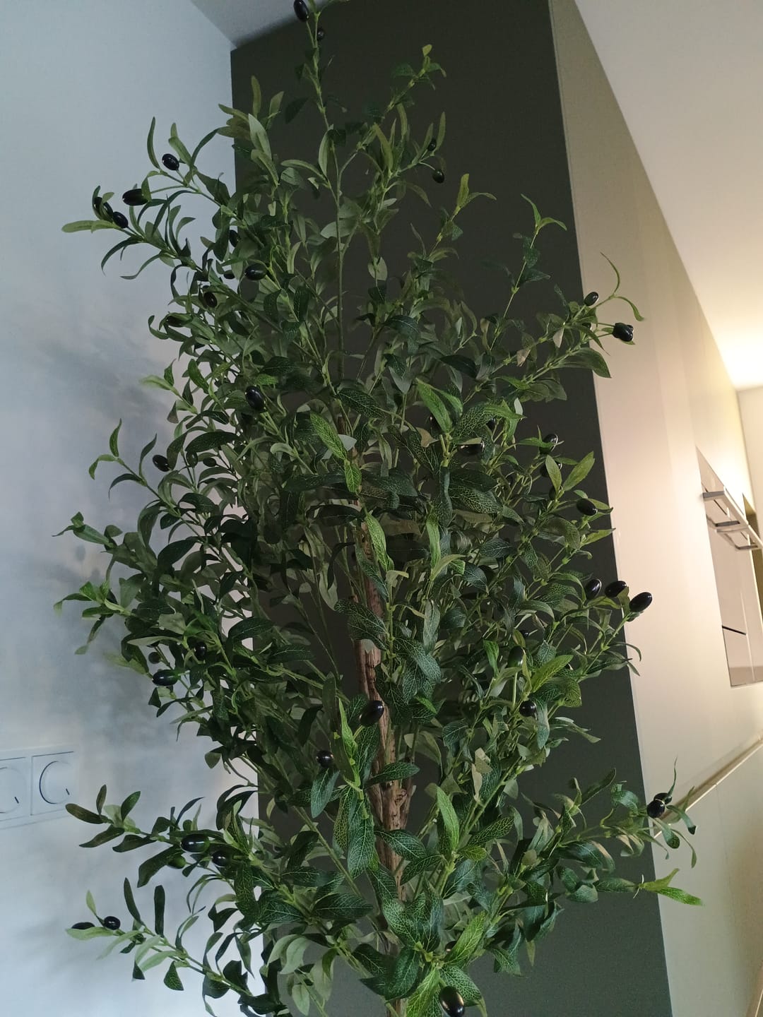 Customer photo review of Kunst Olijfboom 180cm