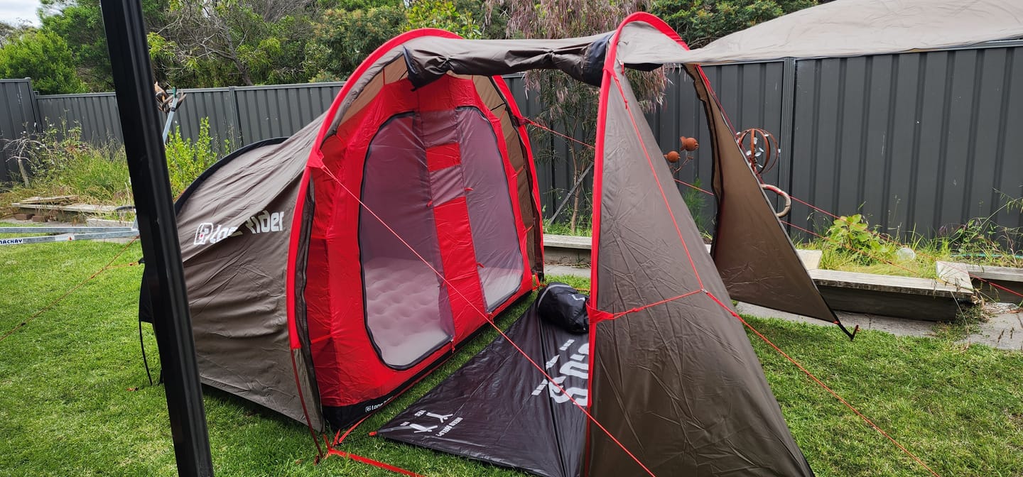Customer photo review of MotoTent Awning Kit