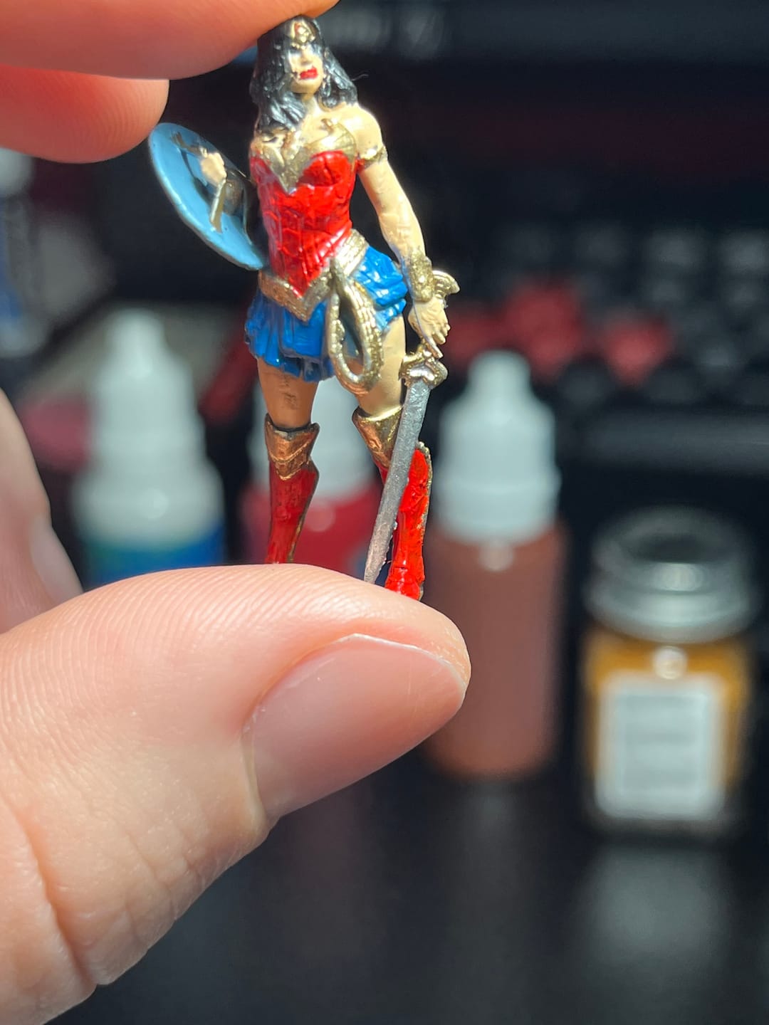 Customer photo review of Amazon Warrior Wonder Woman