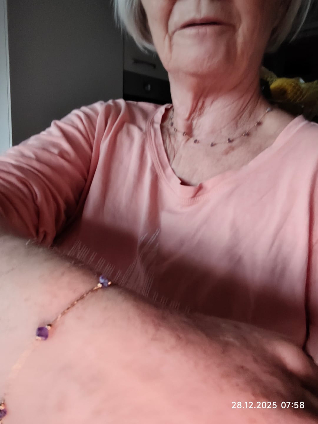Customer photo review of Amethyst Set - Halskette & Armband