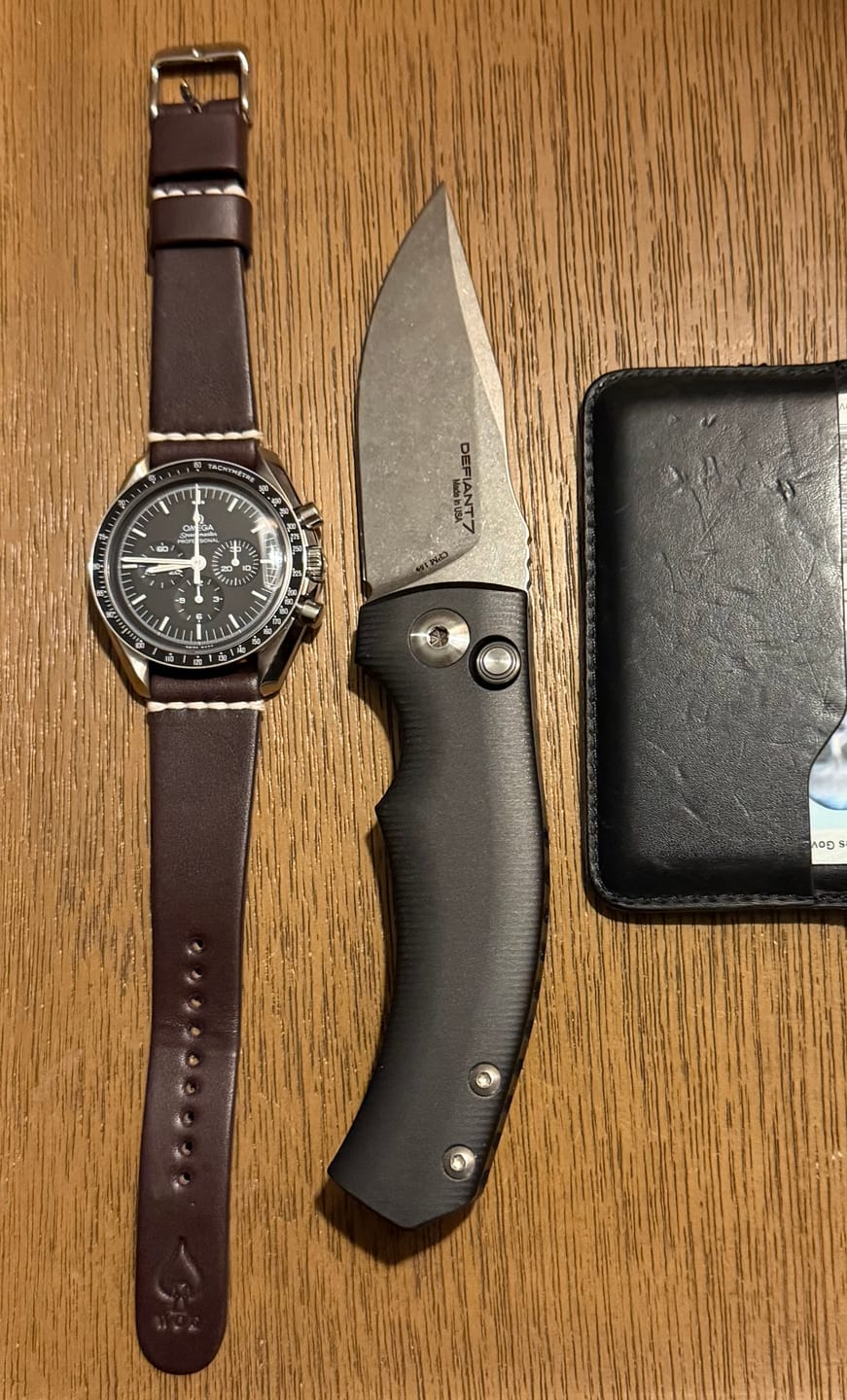 Customer photo review of Jedburgh 2.0 Leather Watch Strap