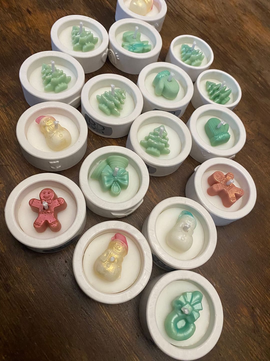 Customer photo review of MECHAS PARA VELAS DE TÉ