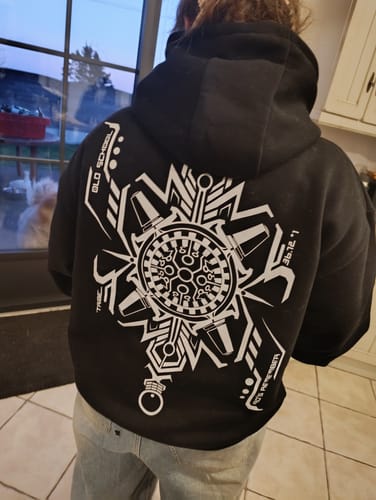 Customer photo review of OldSchool - Hoodie