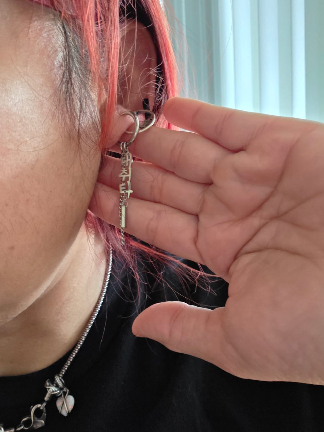 Customer photo review of Daechwita Earrings