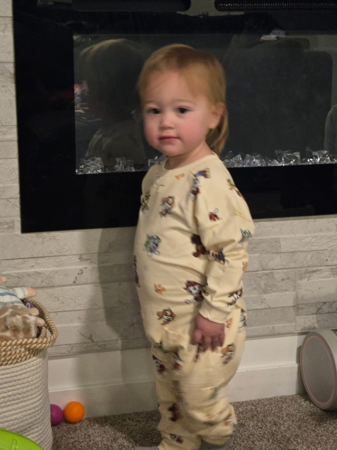 Customer photo review of PAW Patrol: Classic Bamboo Terry Daywear Romper