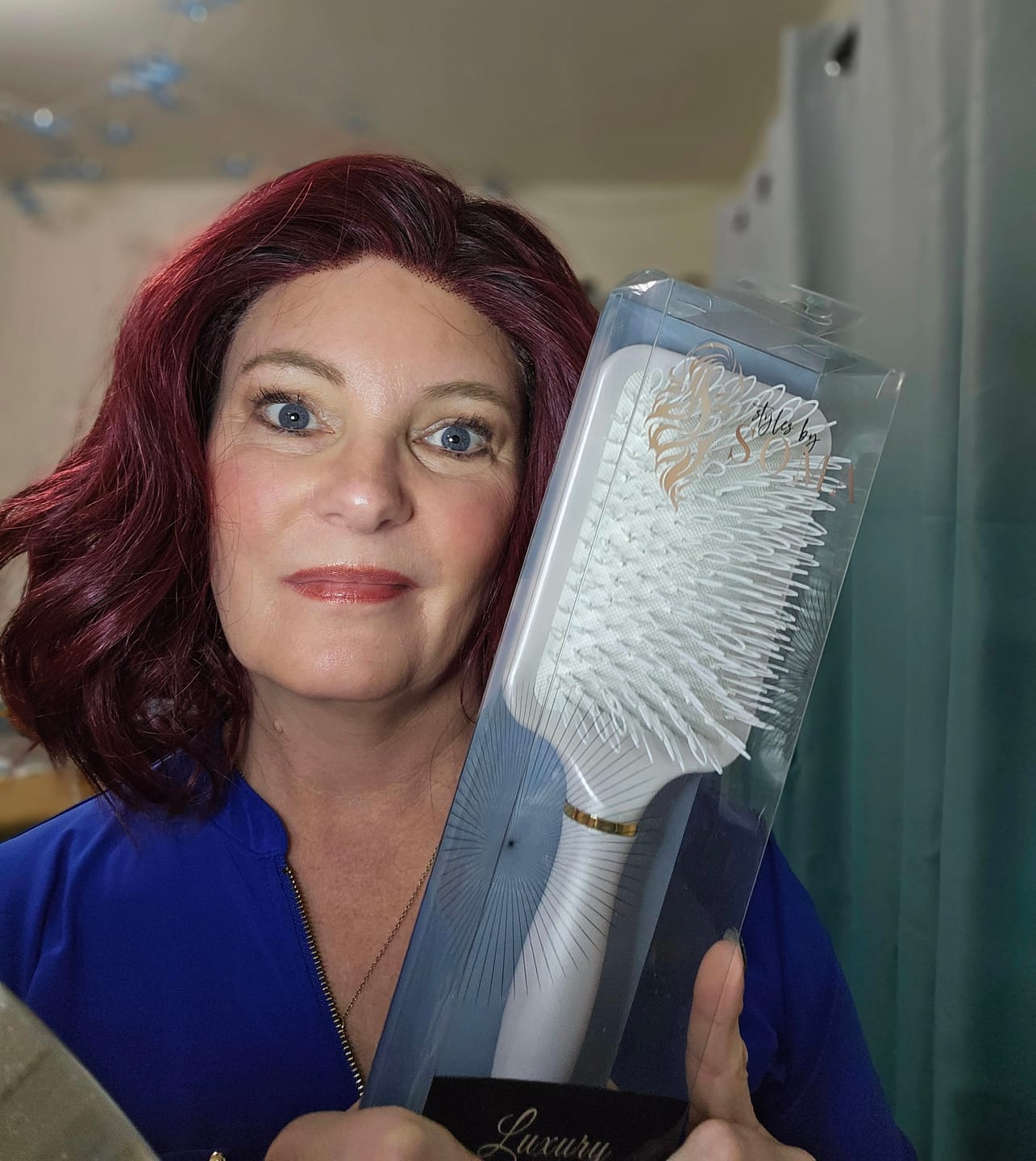 Customer photo review of Luxury Wig Brush