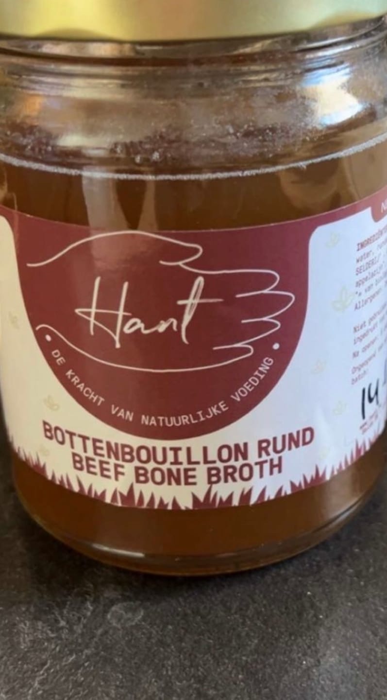 Customer photo review of Bottenbouillon - Rund - Bone Broth - Halal - Collageen - 400mL