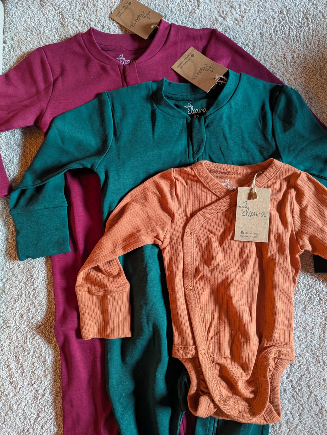 Customer photo review of Smettbo mitwachsender Wickelbody - Terracotta