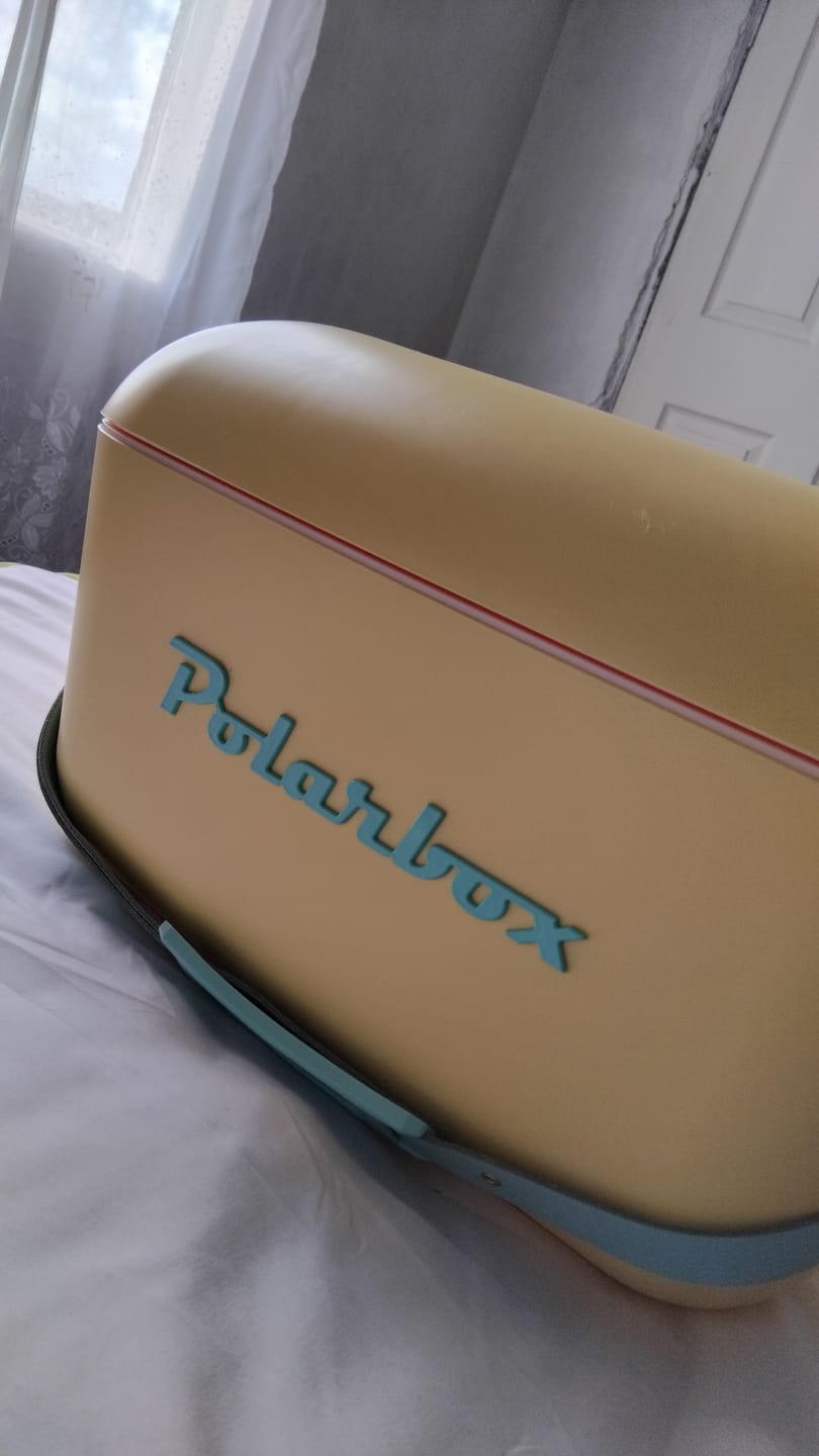 Customer photo review of Polarbox Retro Cooler Box 20L / 12L Yellow