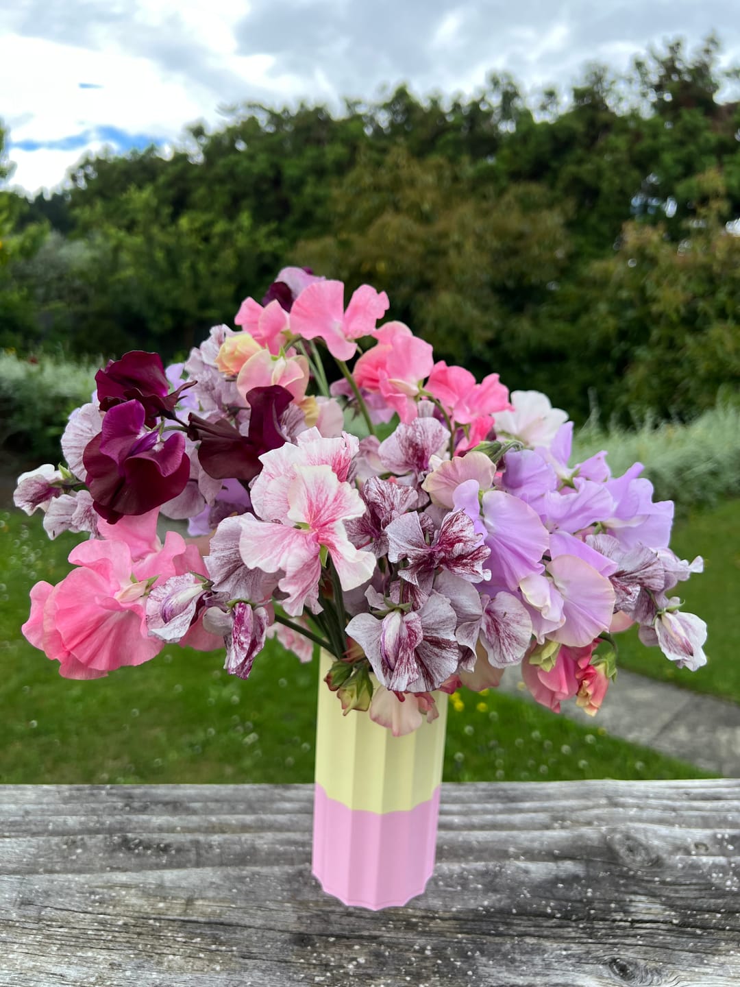 Customer photo review of The Millie vase