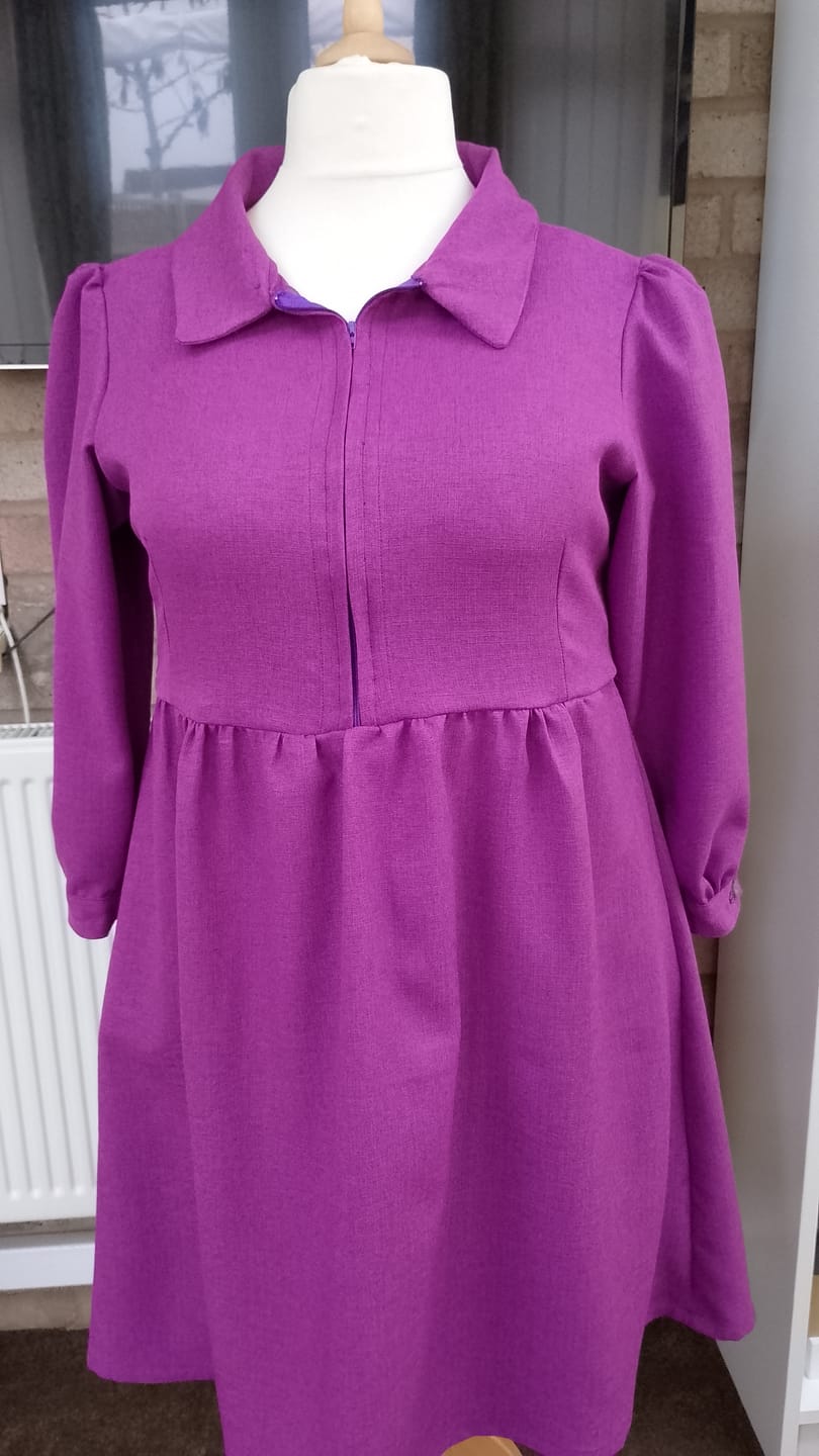 Customer photo review of Special Offer Linen Look Polyester Fabric