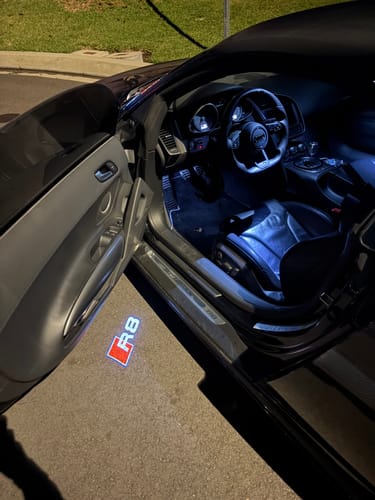 Customer photo review of AUDI DOOR LIGHTS