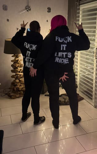 Customer photo review of Fuck It Let’s Ride