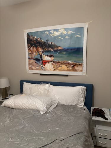 Customer review photo for Colorful Painting #CA255