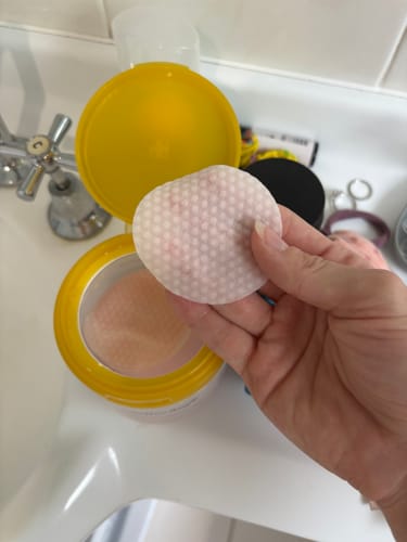 Customer photo review of Medicube - Kojic Acid Turmeric Pad (70pcs)