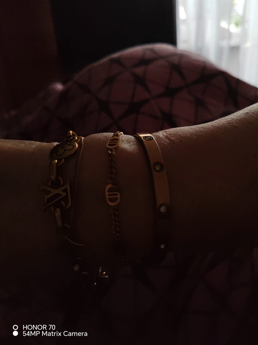 Customer photo review of Five Prestige Armband | 18K vergoldet