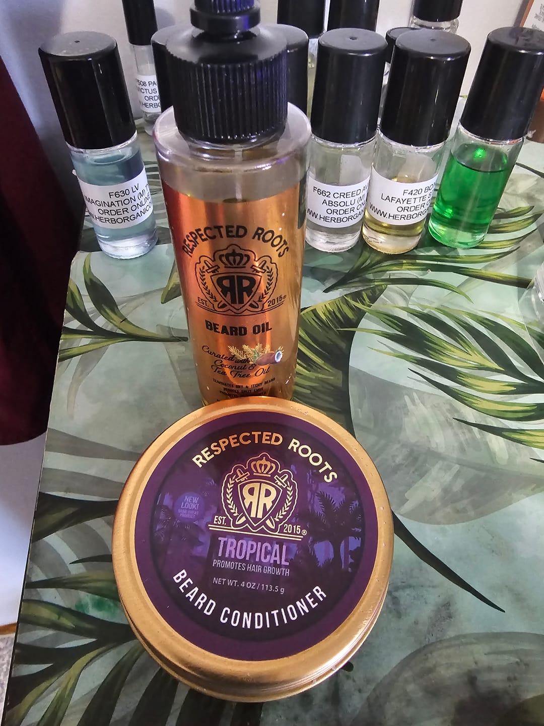 Customer photo review of Beard Conditioner - Tropical Scent