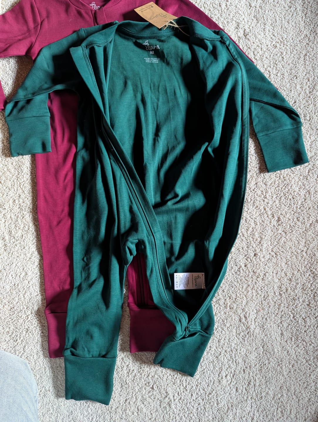 Customer photo review of Cloudy Schlafanzug - Forest Green