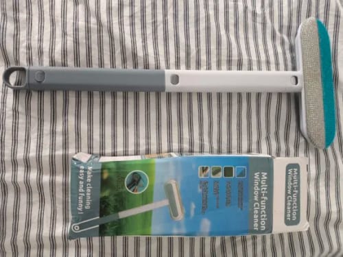 Customer photo review of Pet Hair & Lint Remover with Long Handle