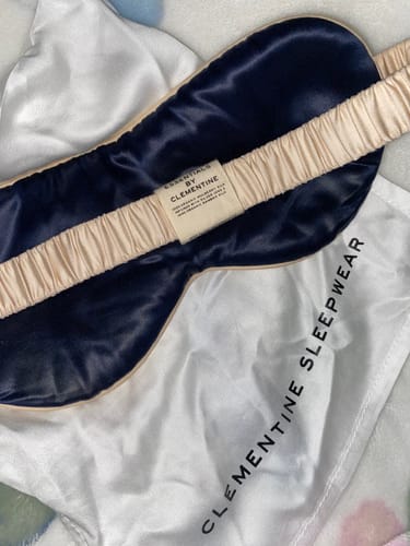 Customer photo review of Essentials Organic Sleep Mask