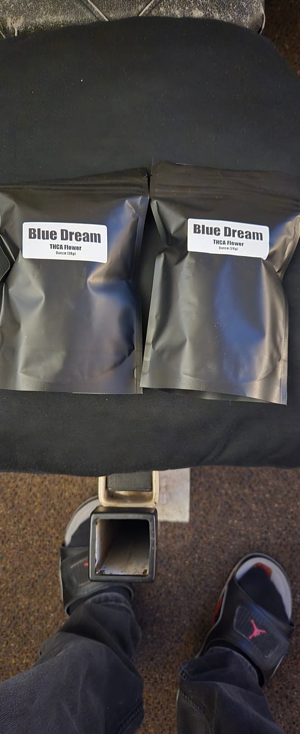 Customer photo review of Blue Dream THCA Flower