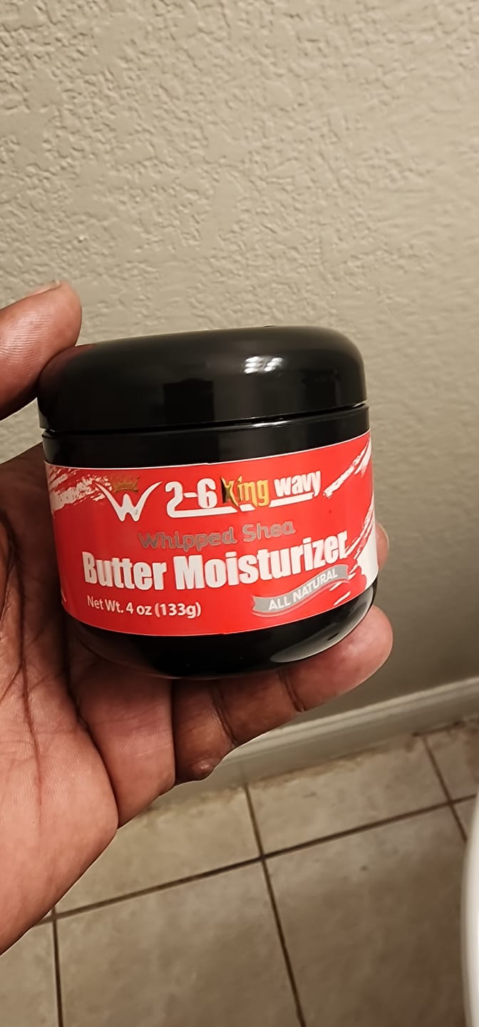 Customer photo review of Whipped Shea Butter Moisturizer 4oz