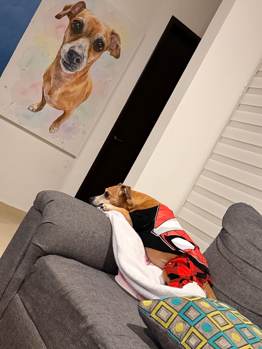 Customer photo review of Foto lienzo vertical