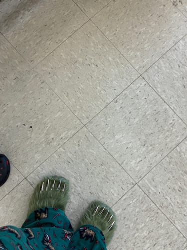 Customer photo review of Bravest Studios Bear Claw Mule Green