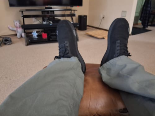 Customer photo review of [NEW] MUUV Stride H2O - WaterProof Wide Toe Box & Zero Drop Shoes (Hands-Free)