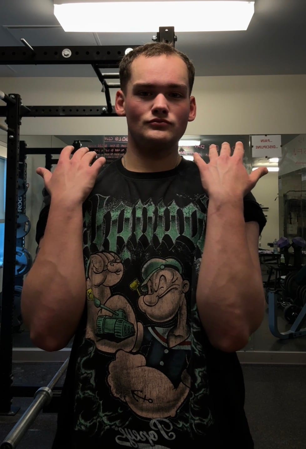 Customer photo review of 4011 - Popeye Flex Tees