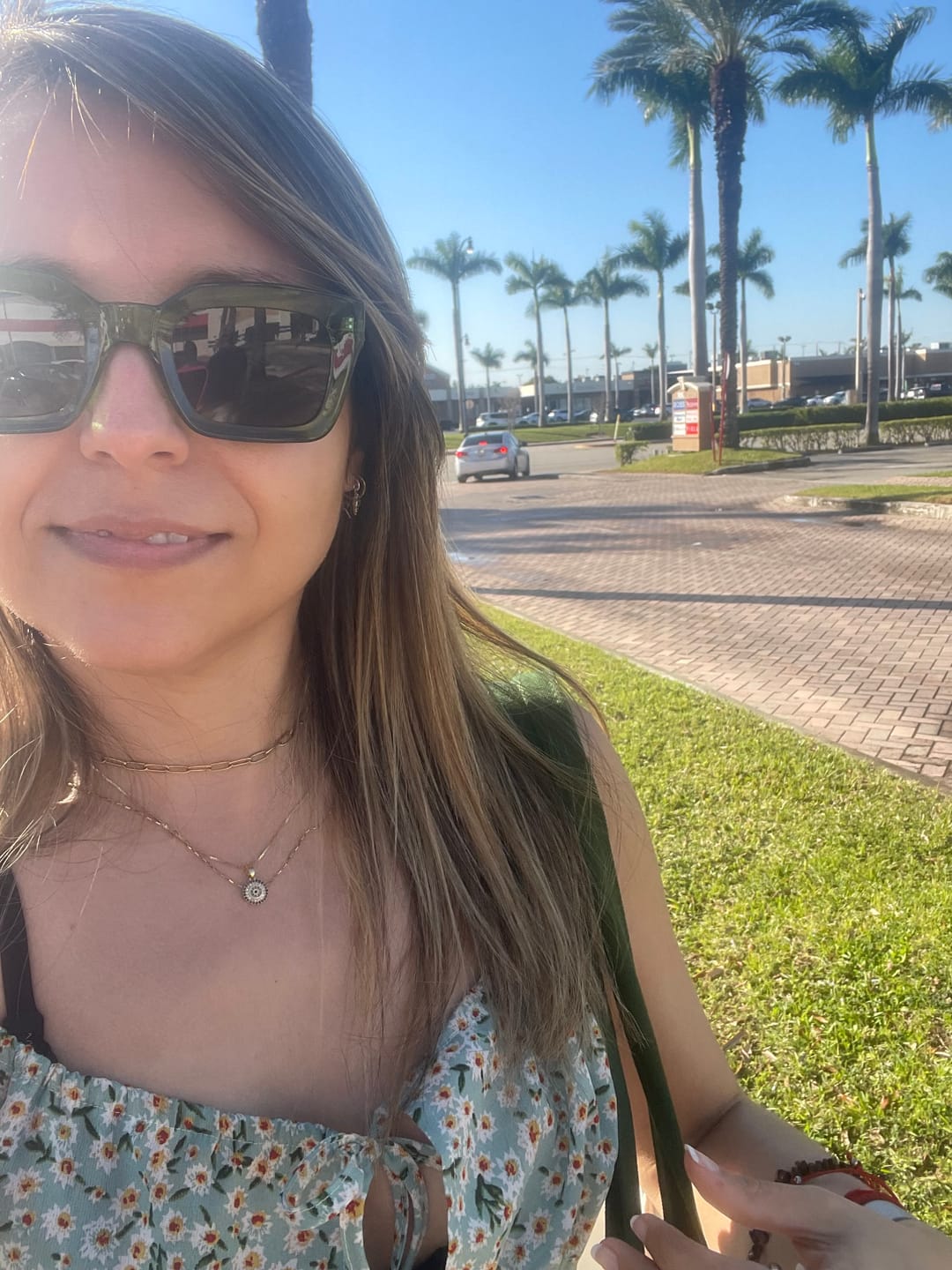 Customer photo review of Paperclip Necklace