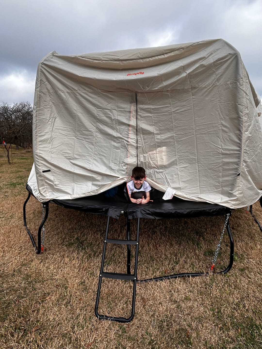 Customer photo review of Jumpfly Trampoline Led Light