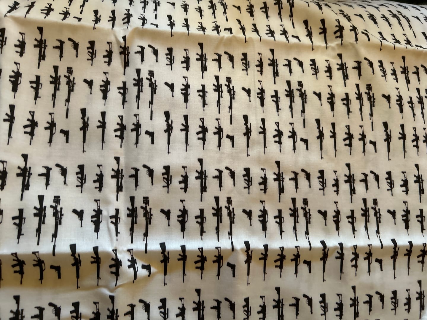 Customer photo review of End of Bolt Mystery Fabric