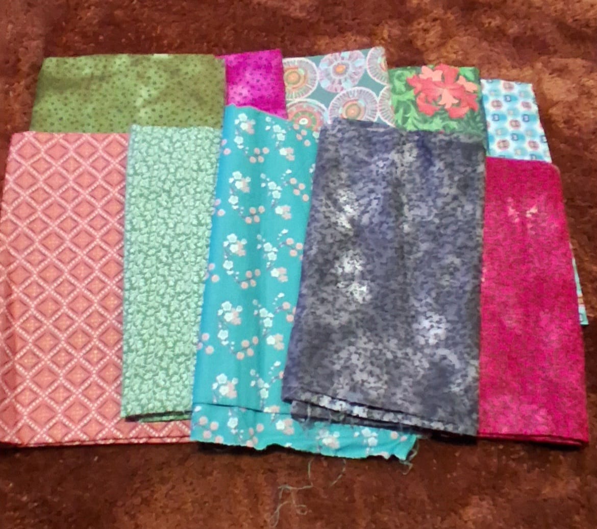 Customer photo review of Cotton Mystery Remnant Bundle