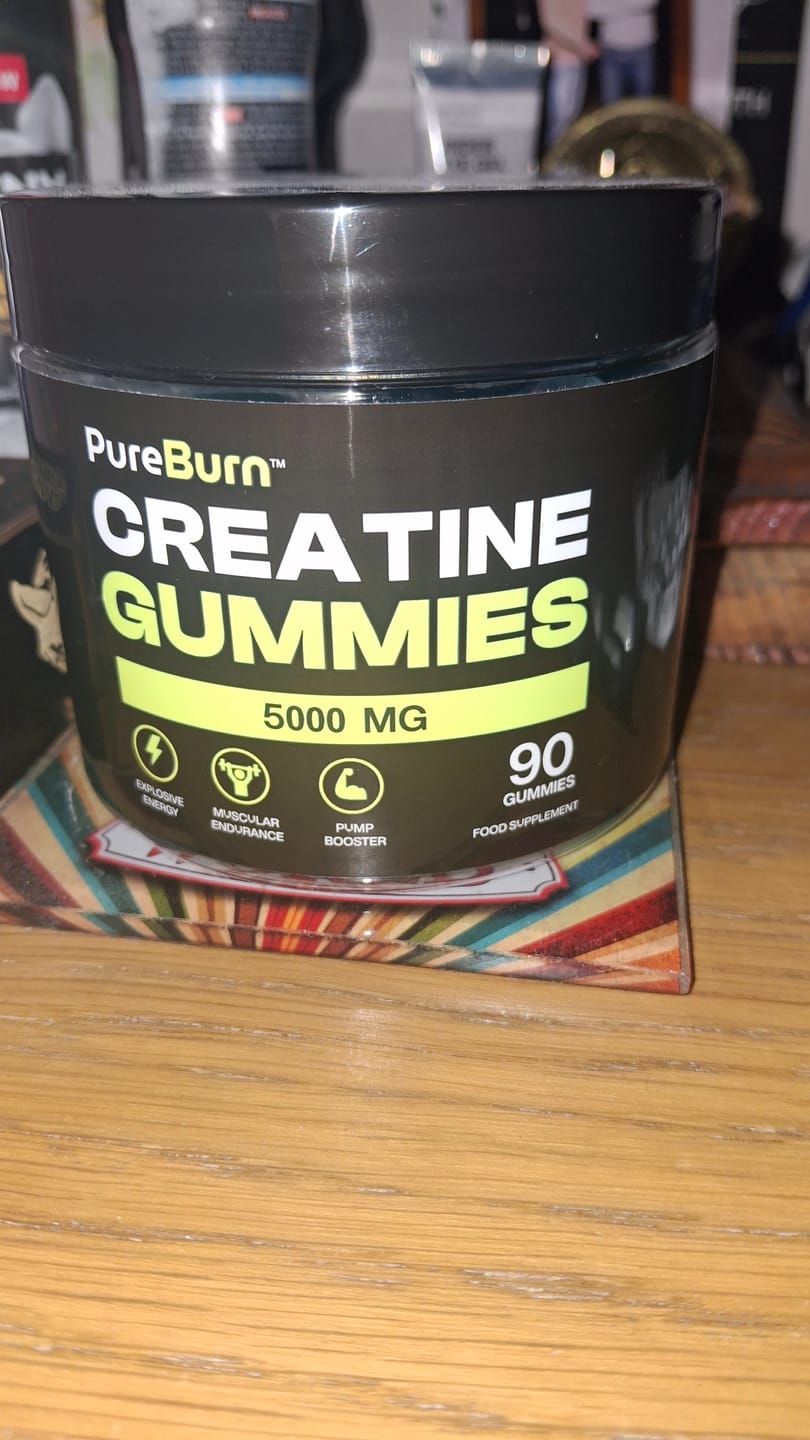 Customer photo review of Creatine Gummies