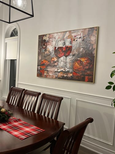 Customer review photo for Palette Knife Art #PKA005