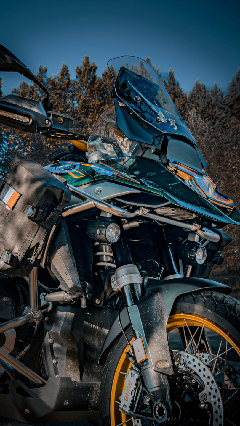 Customer photo review of Radiator Guard Set for BMW R1300GS / Adv