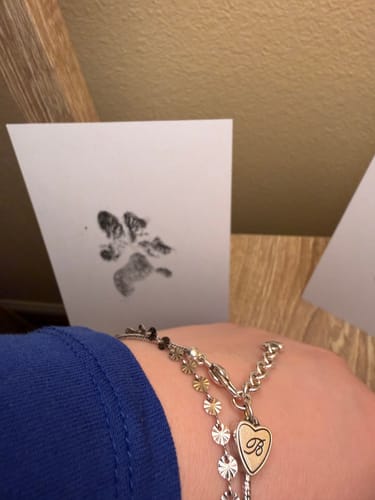 Customer photo review of Moon Chain Bracelet