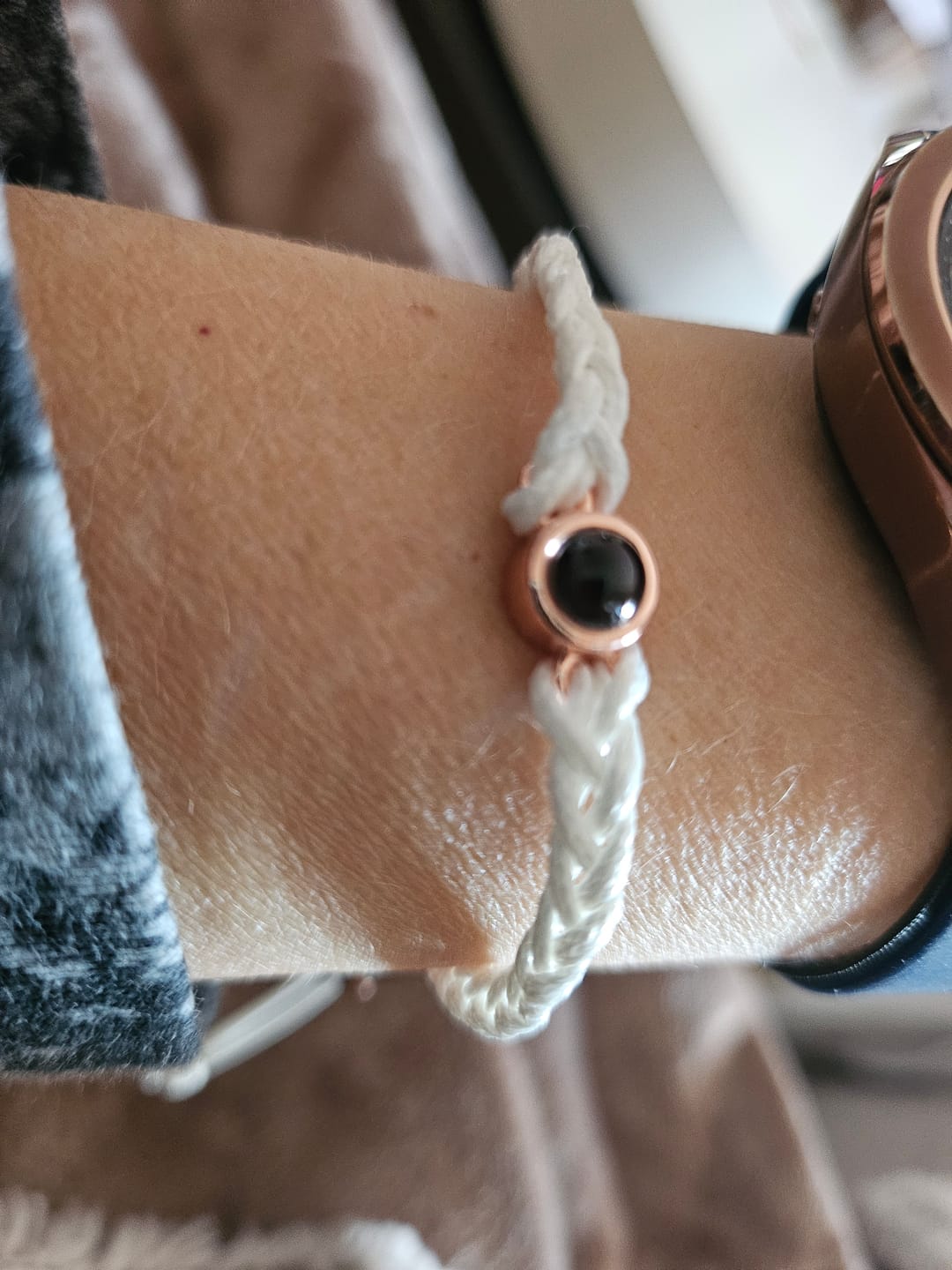 Customer photo review of Βραχιόλι με φωτογραφία