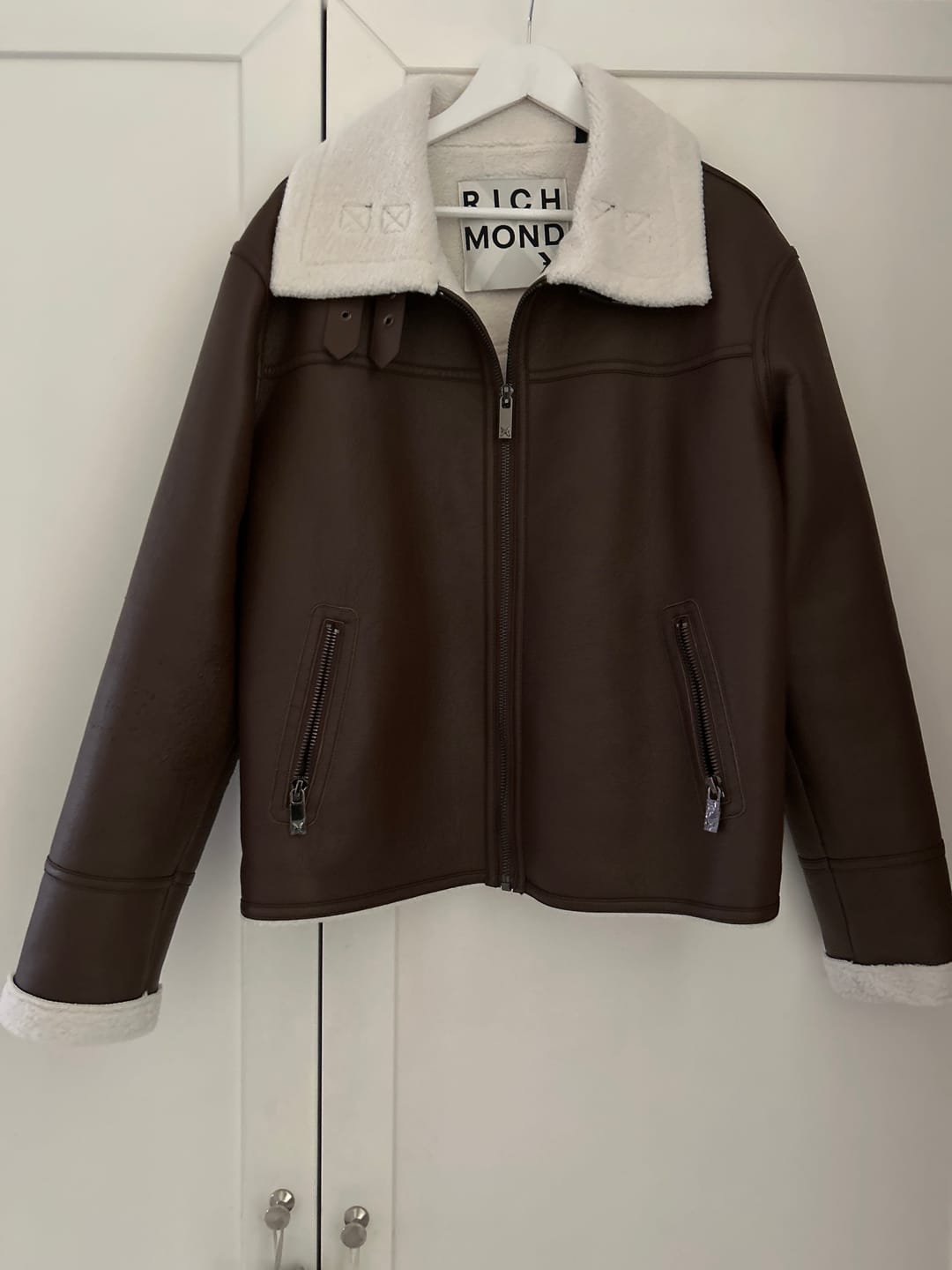 Customer photo review of Giacca RICHMOND X in shearling